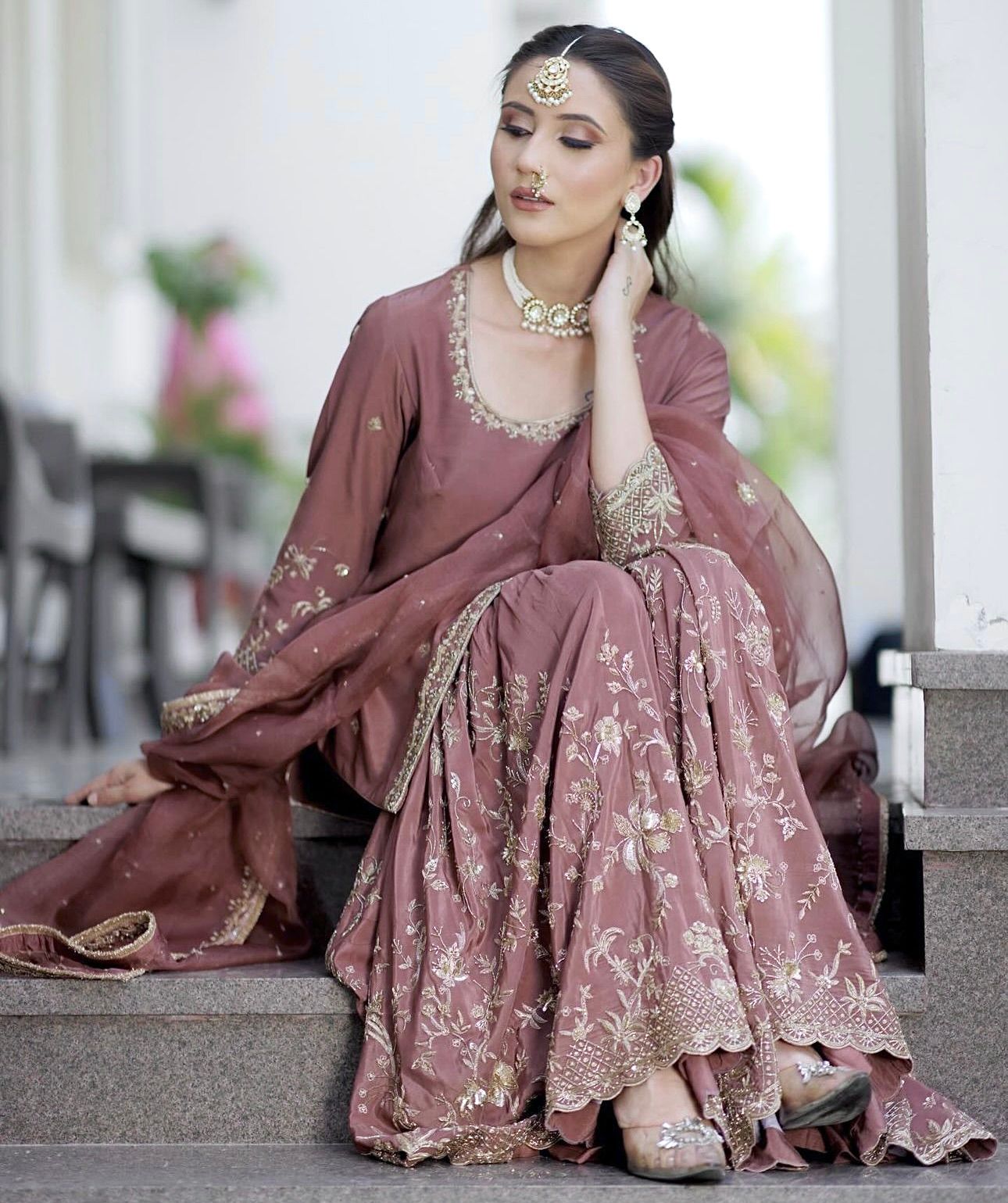 Angelic Onion Chinon Silk Embroider Work Salwar Suit | Jump Suits, Salwar suit, Casual Suits, Creative suits, Designer Suits, Palazzo Suits, Party Wear Suits, Patiala Suits, Straight Suits