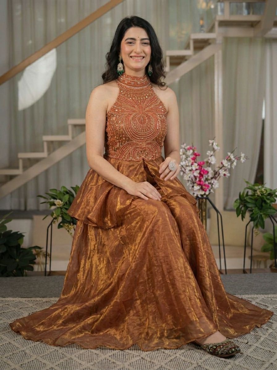 NF 1287 Rust in Color Fandy Silk Designer Work Salwar Suit . Affordable Price ₹2449. Delivery 4-6 Working Days. Shop now. | Jump Suits, Salwar suit, Casual Suits, Creative suits, Designer Suits, Palazzo Suits, Party Wear Suits, Patiala Suits, Straight Suits