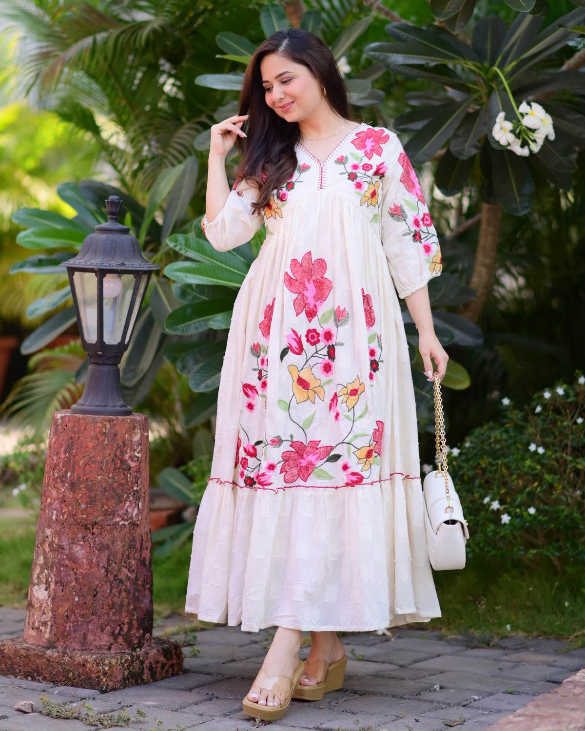 LG 2109 White Rayon Gown Perfect for Wedding, Party, Raksha Bandhan, Karwa Chauth, Eid –. Festive Deal ₹1749. Delivery 4-6 Working Days. Shop now. | Gowns, Bollywood Gowns, Creative Gowns, Designer Gowns, Embroidered Gowns, Party Wear Gowns