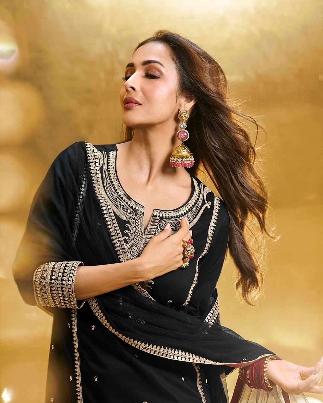 Black Faux Georgette Sequences Work Salwar Suit | Jump Suits, Tops & Bottoms, Track Suits, Salwar suit, Casual Suits, Creative suits, Designer Suits, Palazzo Suits, Party Wear Suits, Patiala Suits, Straight Suits, Trendy Wear