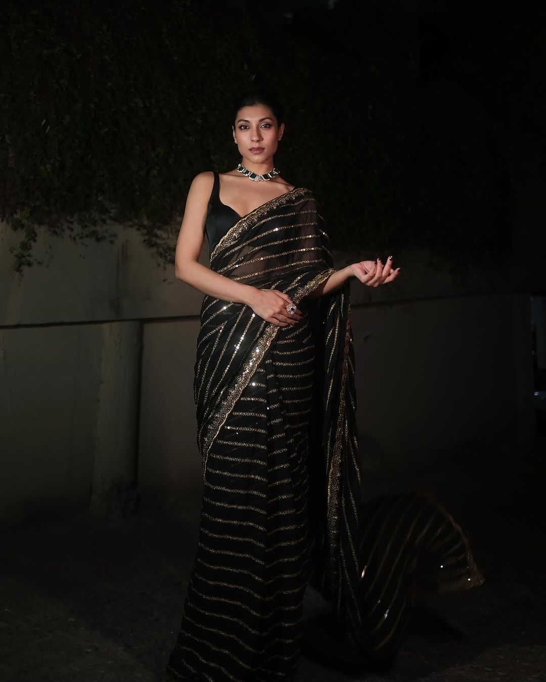 Black Georgette Heavy Sequin Embroidered
Saree | Sarees, Bollywood Sarees, Creative Sarees, Designer Sarees, Embroidered Sarees, Ethnic Saree, Modern Digital sarees, Party Wear Sarees