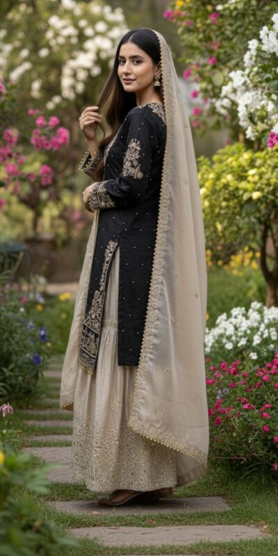 Black Organza Silk Embroidery Lace Work Salwar Suit | Jump Suits, Salwar suit, Casual Suits, Creative suits, Designer Suits, Palazzo Suits, Party Wear Suits, Patiala Suits, Straight Suits