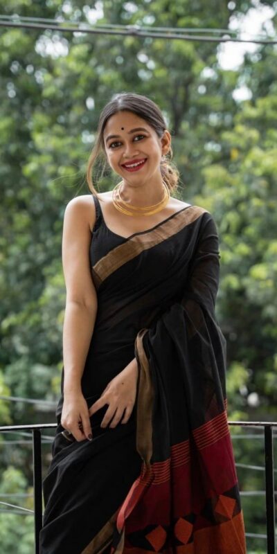 Black Soft Lilan Slab Border Work Saree | Sarees, Bollywood Sarees, Creative Sarees, Designer Sarees, Embroidered Sarees, Ethnic Saree, Modern Digital sarees, Party Wear Sarees