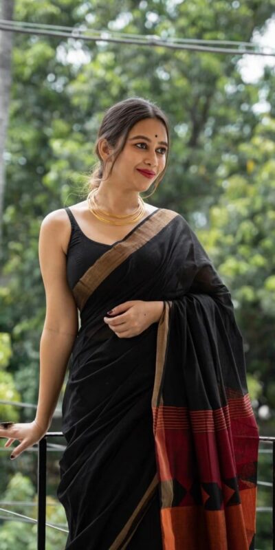 Black Soft Lilan Slab Border Work Saree | Sarees, Bollywood Sarees, Creative Sarees, Designer Sarees, Embroidered Sarees, Ethnic Saree, Modern Digital sarees, Party Wear Sarees