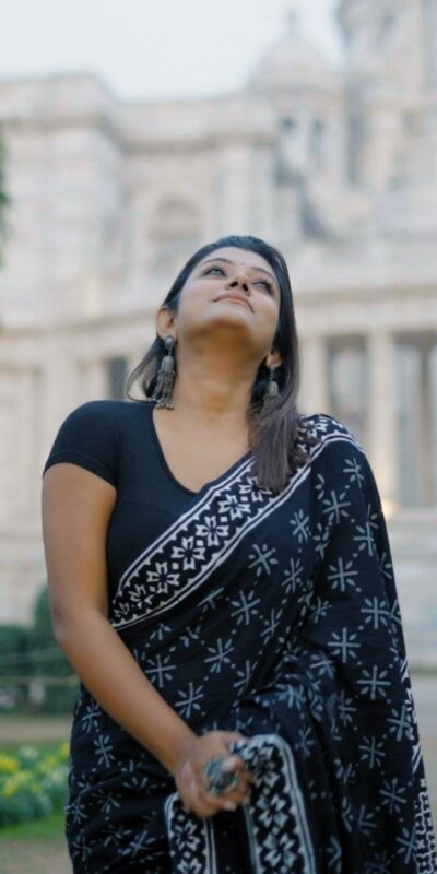 Black Soft Linen Silk Digital Print Saree | Sarees, Bollywood Sarees, Creative Sarees, Designer Sarees, Embroidered Sarees, Ethnic Saree, Modern Digital sarees, Party Wear Sarees