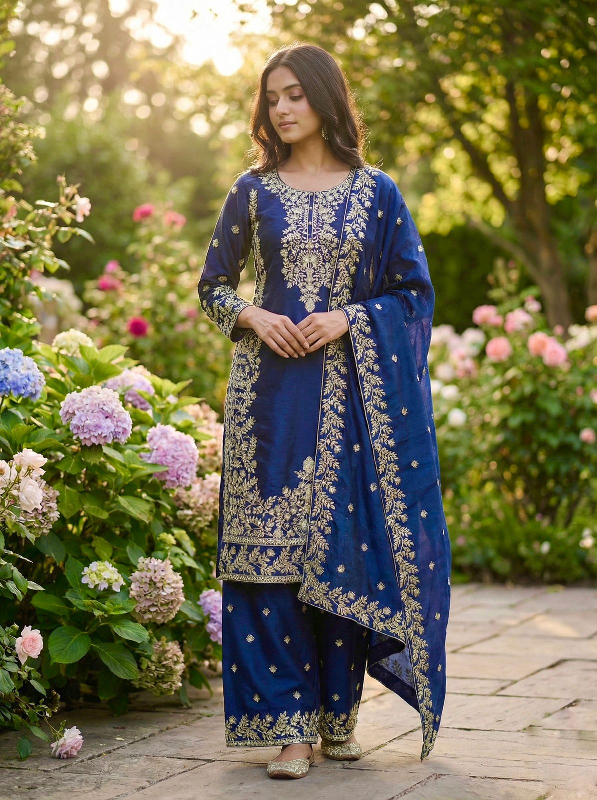 Blue Organza Silk With Sequence Work Salwar Suit | Jump Suits, Salwar suit, Casual Suits, Creative suits, Designer Suits, Palazzo Suits, Party Wear Suits, Patiala Suits, Straight Suits