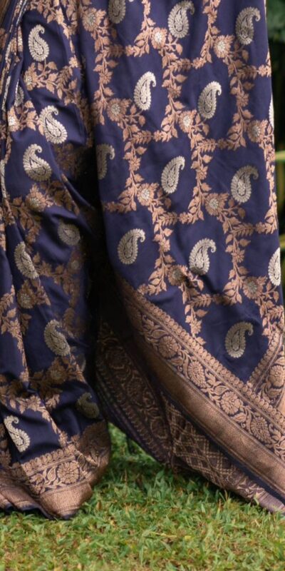 Blue Soft Lichi Silk Lace Border Work Saree | Sarees, Bollywood Sarees, Creative Sarees, Designer Sarees, Embroidered Sarees, Ethnic Saree, Modern Digital sarees, Party Wear Sarees