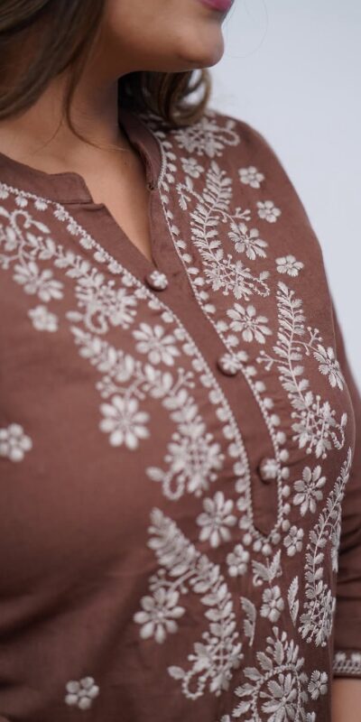 Brown Rayon Embroidery Work Salwar Suit | Jump Suits, Salwar suit, Casual Suits, Creative suits, Designer Suits, Palazzo Suits, Party Wear Suits, Patiala Suits, Straight Suits