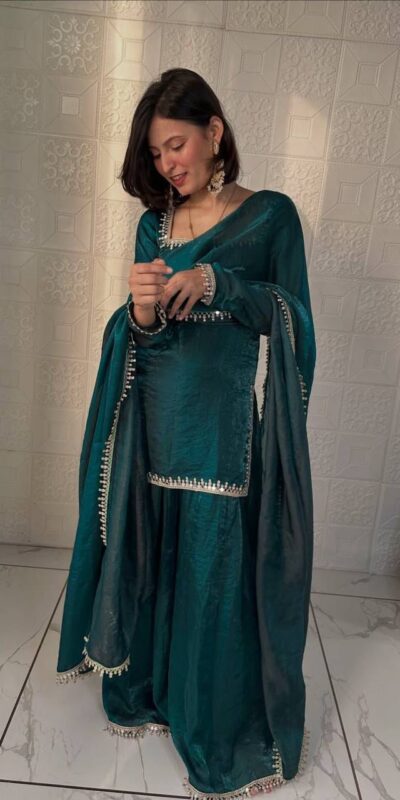 ZB 5063 Teal Fandy Silk Salwar Suit with Embroidery Work. Wedding, Party, Festive, Events Now at just ₹1949. Delivery 4-6 Working Days. Shop now. | Jump Suits, Salwar suit, Casual Suits, Creative suits, Designer Suits, Palazzo Suits, Party Wear Suits, Patiala Suits, Straight Suits