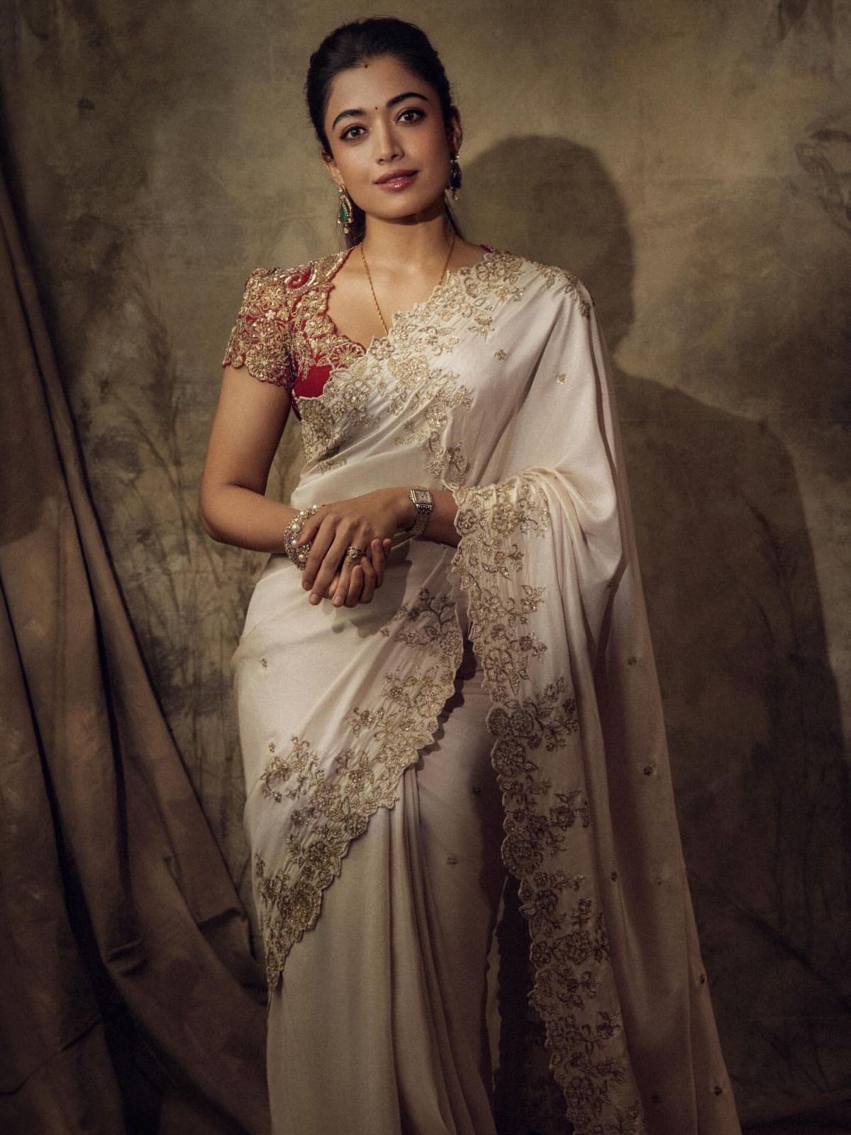 NC 5594 Off White Soft Rangoli Silk Saree with Embroidery Work & Lace Work. Special Price ₹2099. Delivery 4-6 Working Days. Shop now. | Sarees, Bollywood Sarees, Creative Sarees, Designer Sarees, Embroidered Sarees, Ethnic Saree, Modern Digital sarees, Party Wear Sarees