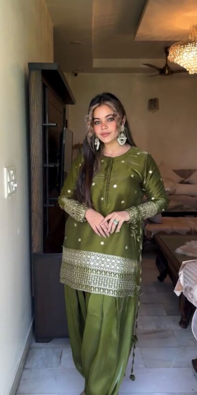 Green Japan Satin Silk Sequence Work Salwar Suit | Jump Suits, Salwar suit, Casual Suits, Creative suits, Designer Suits, Palazzo Suits, Party Wear Suits, Patiala Suits, Straight Suits