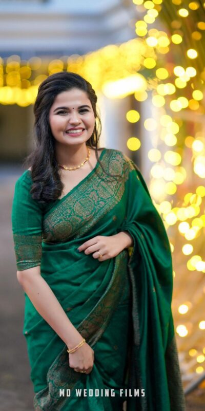 Green Lichi Silk Jacquard Work All Over Saree | Sarees, Bollywood Sarees, Creative Sarees, Designer Sarees, Embroidered Sarees, Ethnic Saree, Modern Digital sarees, Party Wear Sarees