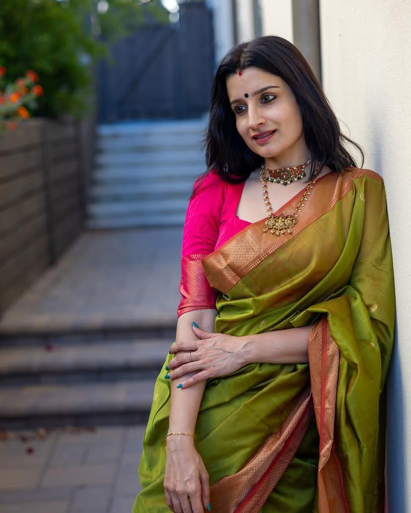 Green Soft Lichi Silk Jacquard Saree | Sarees, Bollywood Sarees, Creative Sarees, Designer Sarees, Embroidered Sarees, Ethnic Saree, Modern Digital sarees, Party Wear Sarees