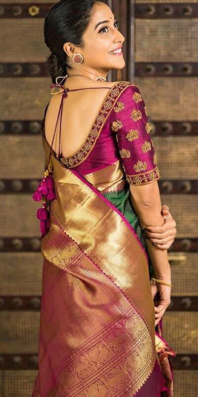 Green Soft Lichi Silk On All Over Border Saree | Sarees, Bollywood Sarees, Creative Sarees, Designer Sarees, Embroidered Sarees, Ethnic Saree, Modern Digital sarees, Party Wear Sarees