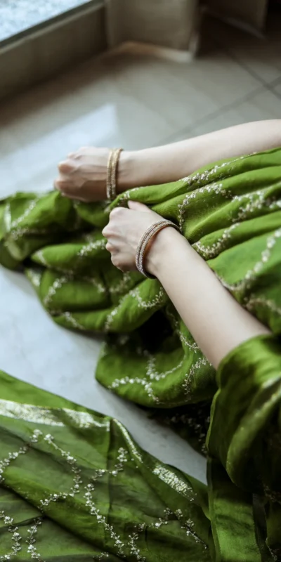 Green Viscose Satin Sequin Embroidery Work Saree | Sarees, Bollywood Sarees, Creative Sarees, Designer Sarees, Embroidered Sarees, Ethnic Saree, Modern Digital sarees, Party Wear Sarees