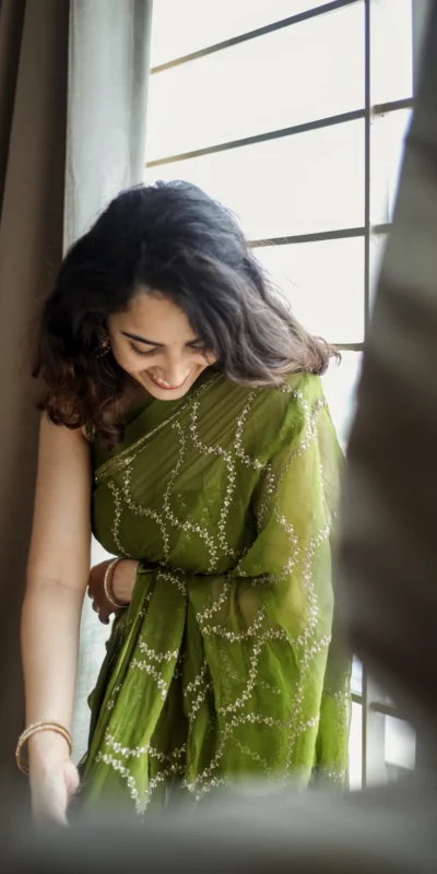 Green Viscose Satin Sequin Embroidery Work Saree | Sarees, Bollywood Sarees, Creative Sarees, Designer Sarees, Embroidered Sarees, Ethnic Saree, Modern Digital sarees, Party Wear Sarees
