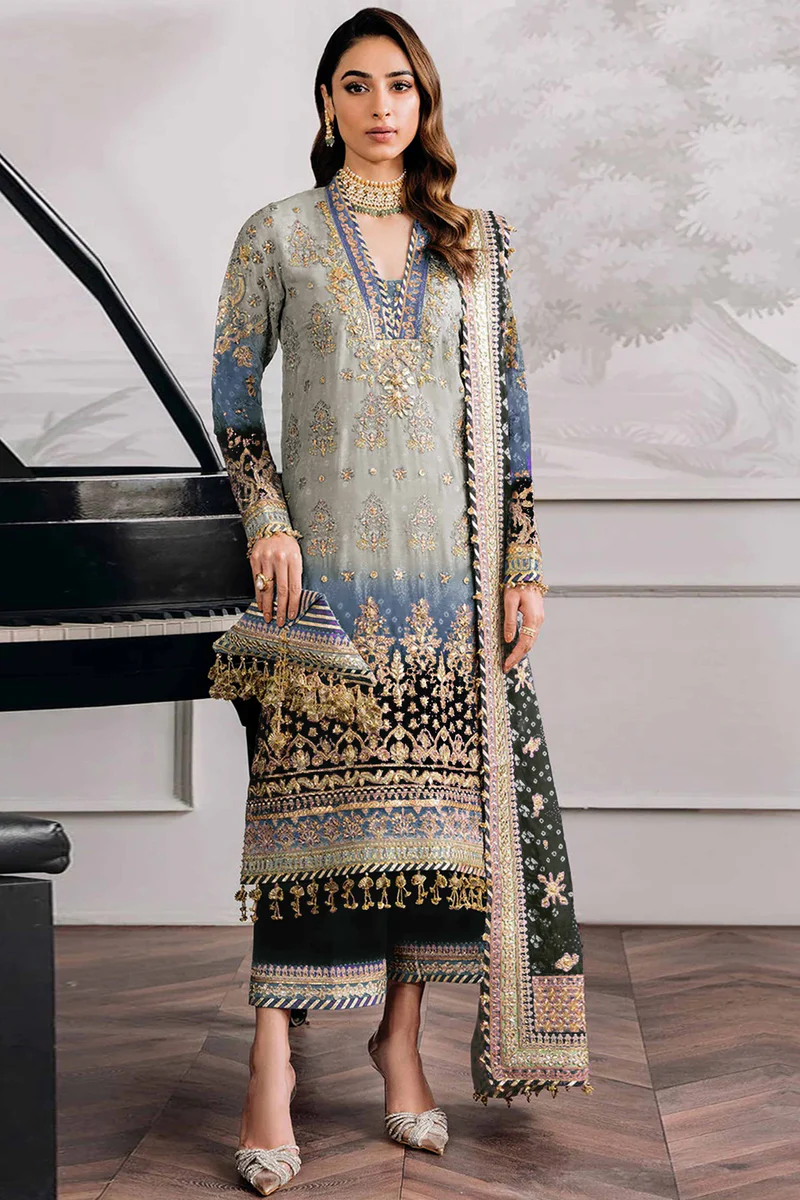 Grey Georgette Digital Print Sequence Work Salwar Suit | Jump Suits, Salwar suit, Casual Suits, Creative suits, Designer Suits, Palazzo Suits, Party Wear Suits, Patiala Suits, Straight Suits