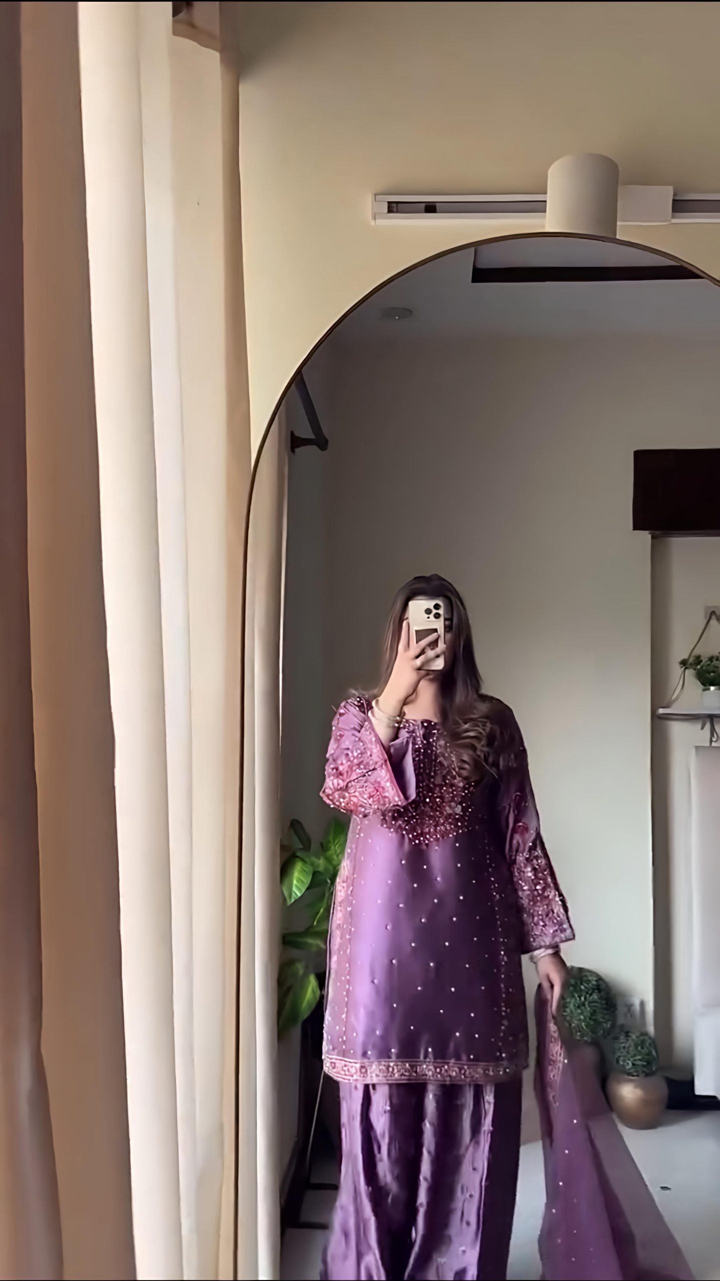 Lavender Chinnon Silk With Embroider Salwar Suit | Jump Suits, Salwar suit, Casual Suits, Creative suits, Designer Suits, Palazzo Suits, Party Wear Suits, Patiala Suits, Straight Suits