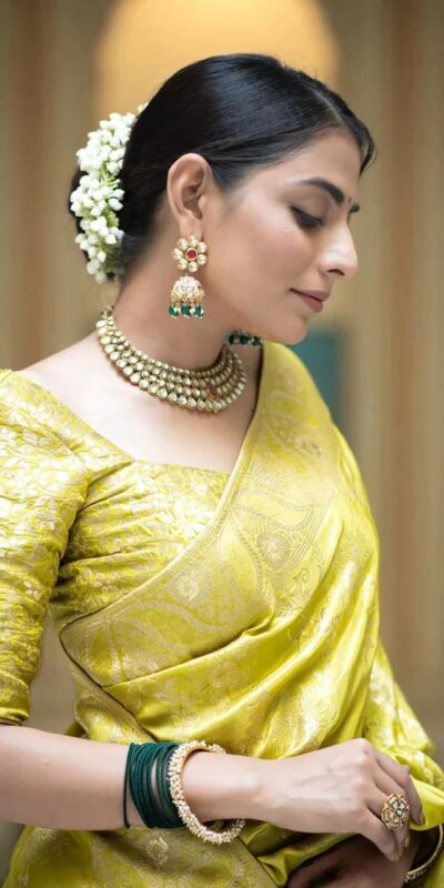 Lemon Yellow Soft Litchi Silk All Over Weaving Saree | Sarees, Bollywood Sarees, Creative Sarees, Designer Sarees, Embroidered Sarees, Ethnic Saree, Modern Digital sarees, Party Wear Sarees