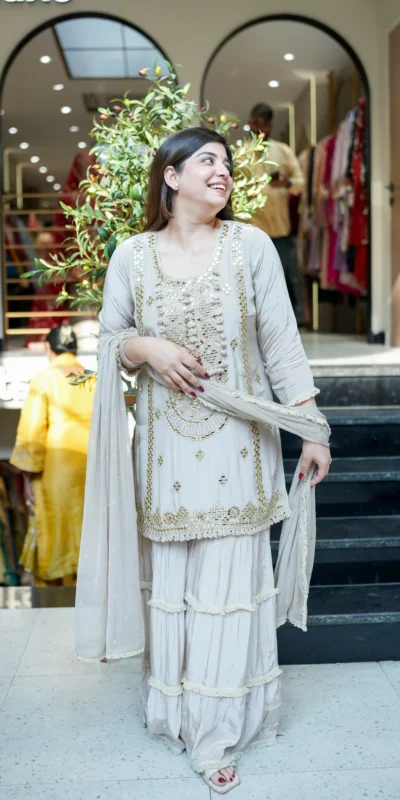 Light Grey Georgette With Sequence Work Salwar Suit | Jump Suits, Salwar suit, Casual Suits, Creative suits, Designer Suits, Palazzo Suits, Party Wear Suits, Patiala Suits, Straight Suits