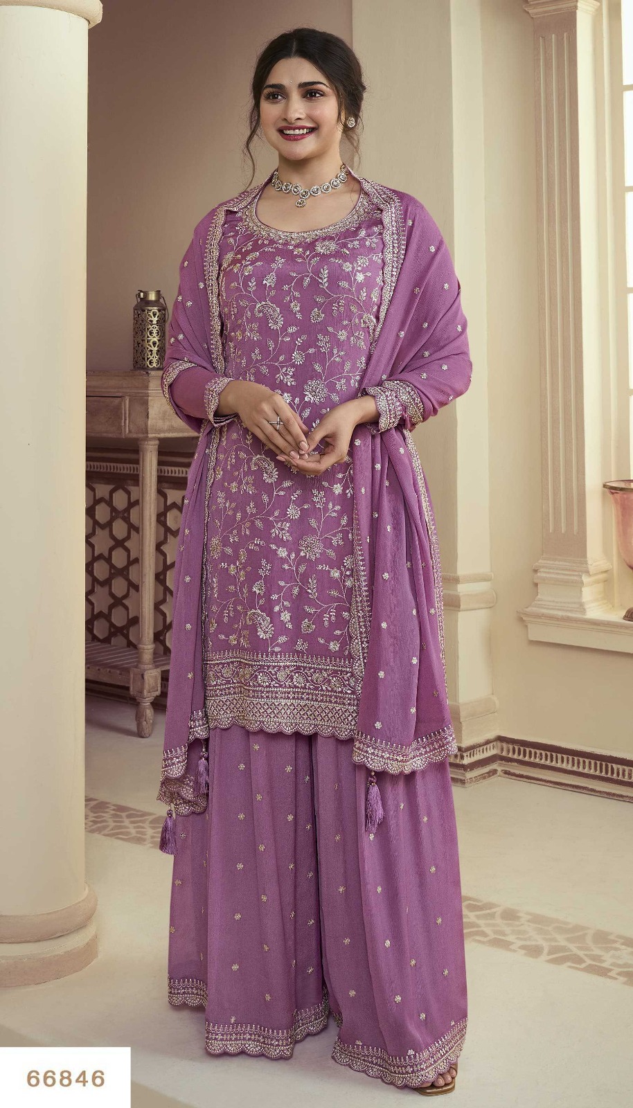 Light Violet Chinon Embroidery Multi Work Salwar Suit | Jump Suits, Salwar suit, Casual Suits, Creative suits, Designer Suits, Palazzo Suits, Party Wear Suits, Patiala Suits, Straight Suits