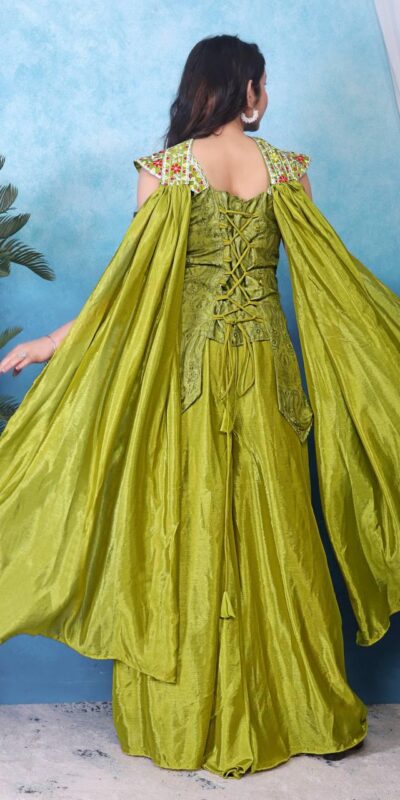 Lime Yellow Chinon With Sequins Work Salwar Suit | Jump Suits, Salwar suit, Casual Suits, Creative suits, Designer Suits, Palazzo Suits, Party Wear Suits, Patiala Suits, Straight Suits