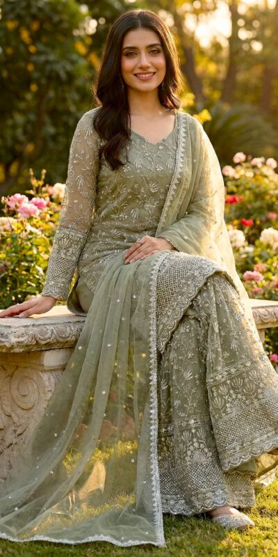 Mahendi Pure Organza Silk Embroidery Work Salwar Suit | Jump Suits, Salwar suit, Casual Suits, Creative suits, Designer Suits, Palazzo Suits, Party Wear Suits, Patiala Suits, Straight Suits