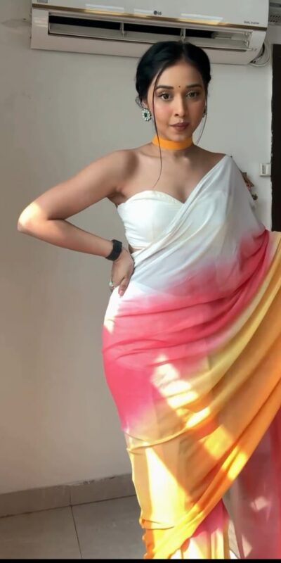 Multi Soft Georgette Silk Ready To Wear Saree | Sarees, Bollywood Sarees, Creative Sarees, Designer Sarees, Embroidered Sarees, Ethnic Saree, Modern Digital sarees, Party Wear Sarees