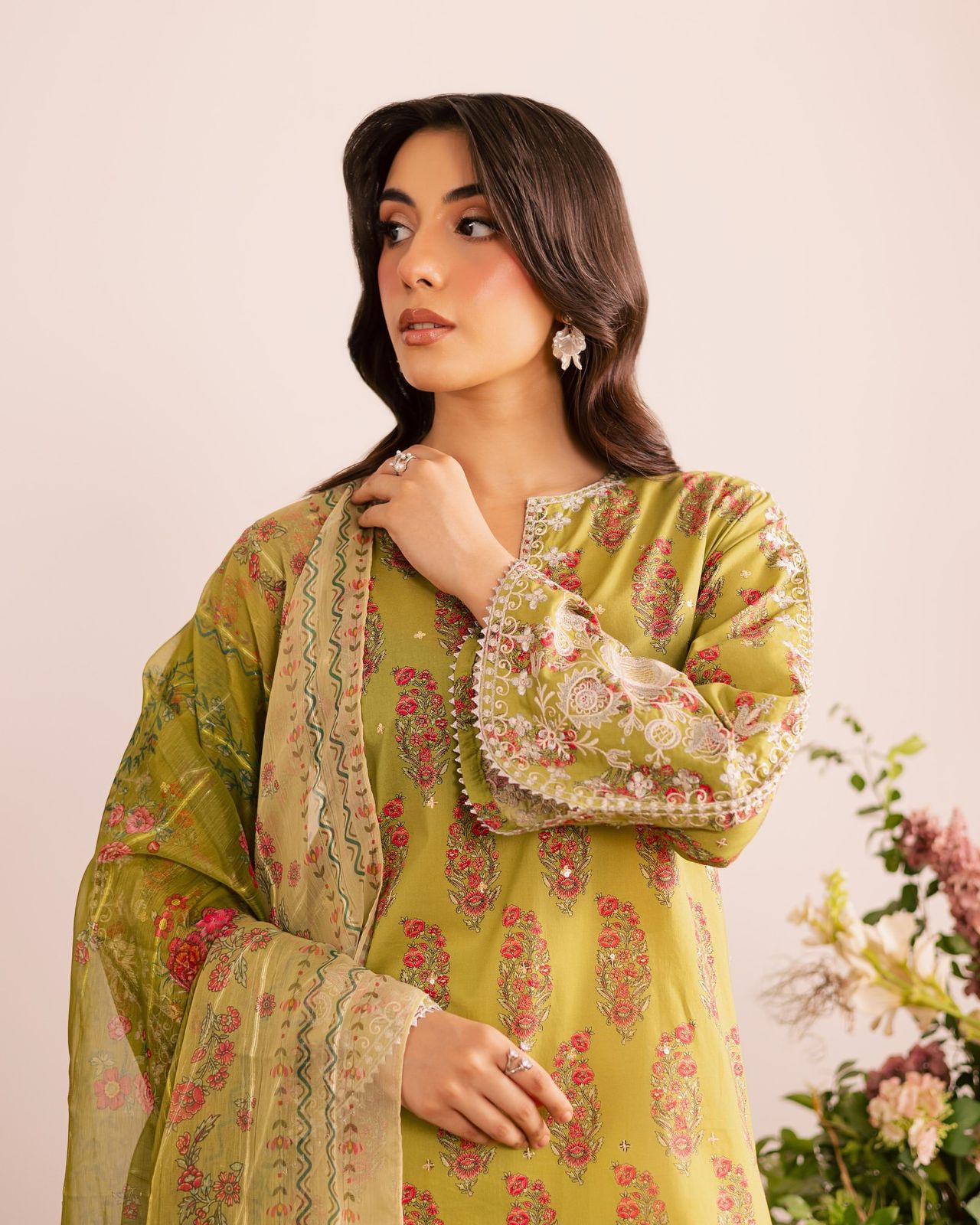 Mustard French Crap Digital Print Work Salwar Suit | Jump Suits, Salwar suit, Casual Suits, Creative suits, Designer Suits, Palazzo Suits, Party Wear Suits, Patiala Suits, Straight Suits