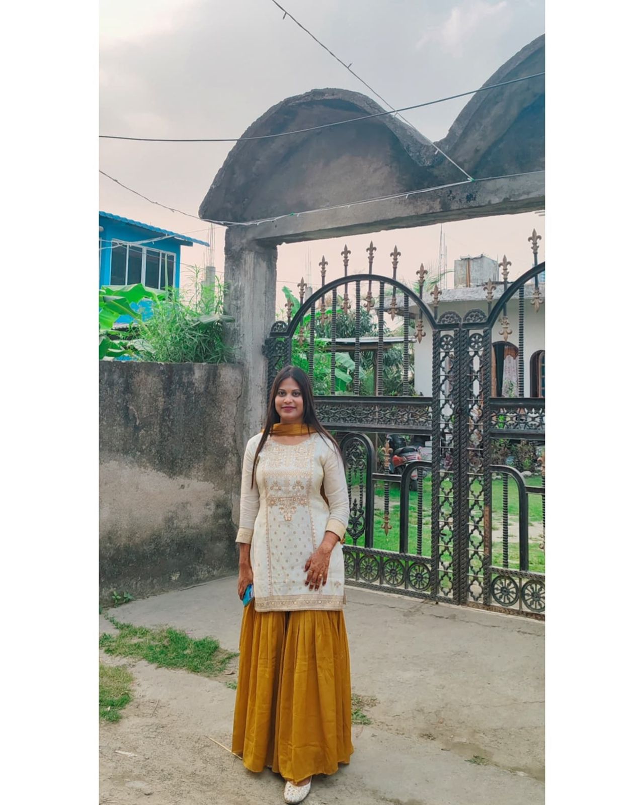 Mustard Natural Crep Lace Work Salwar Suit | Jump Suits, Tops & Bottoms, Track Suits, Salwar suit, Casual Suits, Creative suits, Designer Suits, Palazzo Suits, Party Wear Suits, Patiala Suits, Straight Suits, Trendy Wear