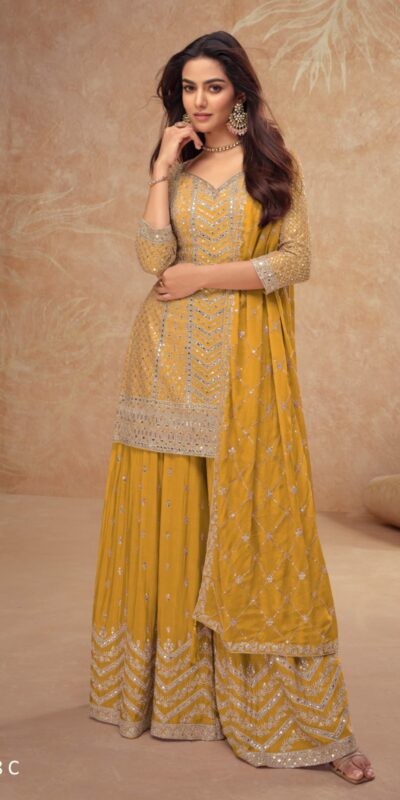 Mustered Chinon Sequence Work Salwar Suit | Jump Suits, Salwar suit, Casual Suits, Creative suits, Designer Suits, Palazzo Suits, Party Wear Suits, Patiala Suits, Straight Suits