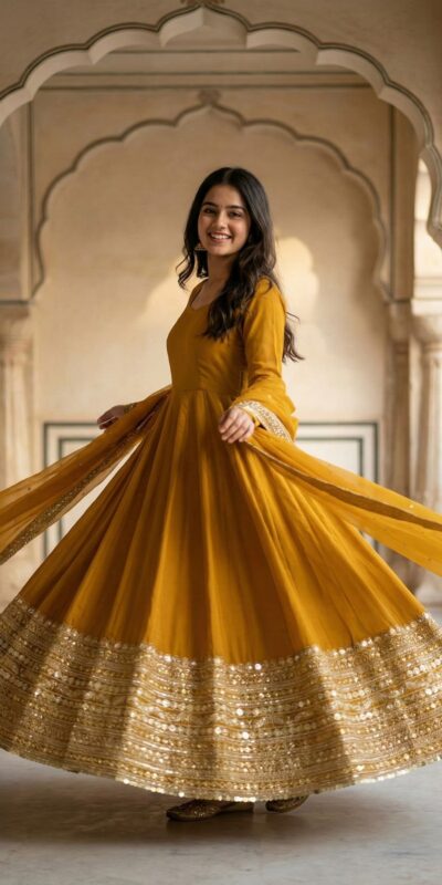 Mustered Roman Silk Embroidery Lace Work Gown | Gowns, Bollywood Gowns, Creative Gowns, Designer Gowns, Embroidered Gowns, Party Wear Gowns