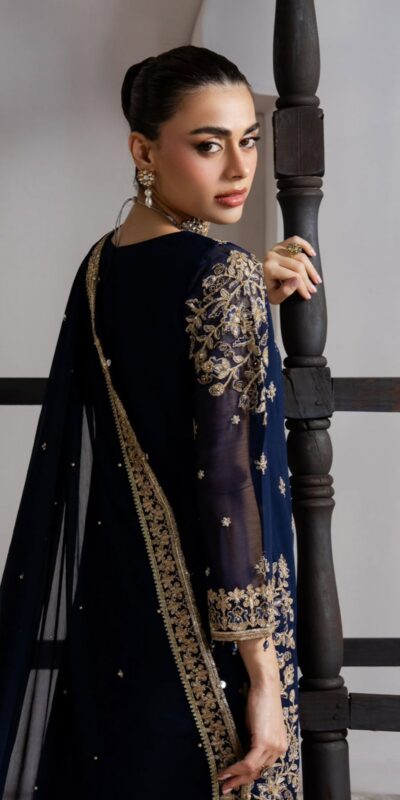 Navy Blue Organza Silk Sequence Work Salwar Suit | Jump Suits, Salwar suit, Casual Suits, Creative suits, Designer Suits, Palazzo Suits, Party Wear Suits, Patiala Suits, Straight Suits
