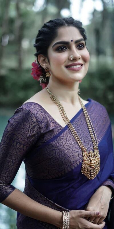 Navy Blue Soft Silk Jacquard All Over Saree | Sarees, Bollywood Sarees, Creative Sarees, Designer Sarees, Embroidered Sarees, Ethnic Saree, Modern Digital sarees, Party Wear Sarees