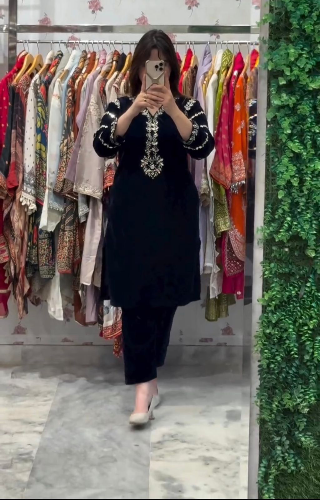 Navy Blue Velvet Sequence Salwar Suit | Jump Suits, Salwar suit, Casual Suits, Creative suits, Designer Suits, Palazzo Suits, Party Wear Suits, Patiala Suits, Straight Suits