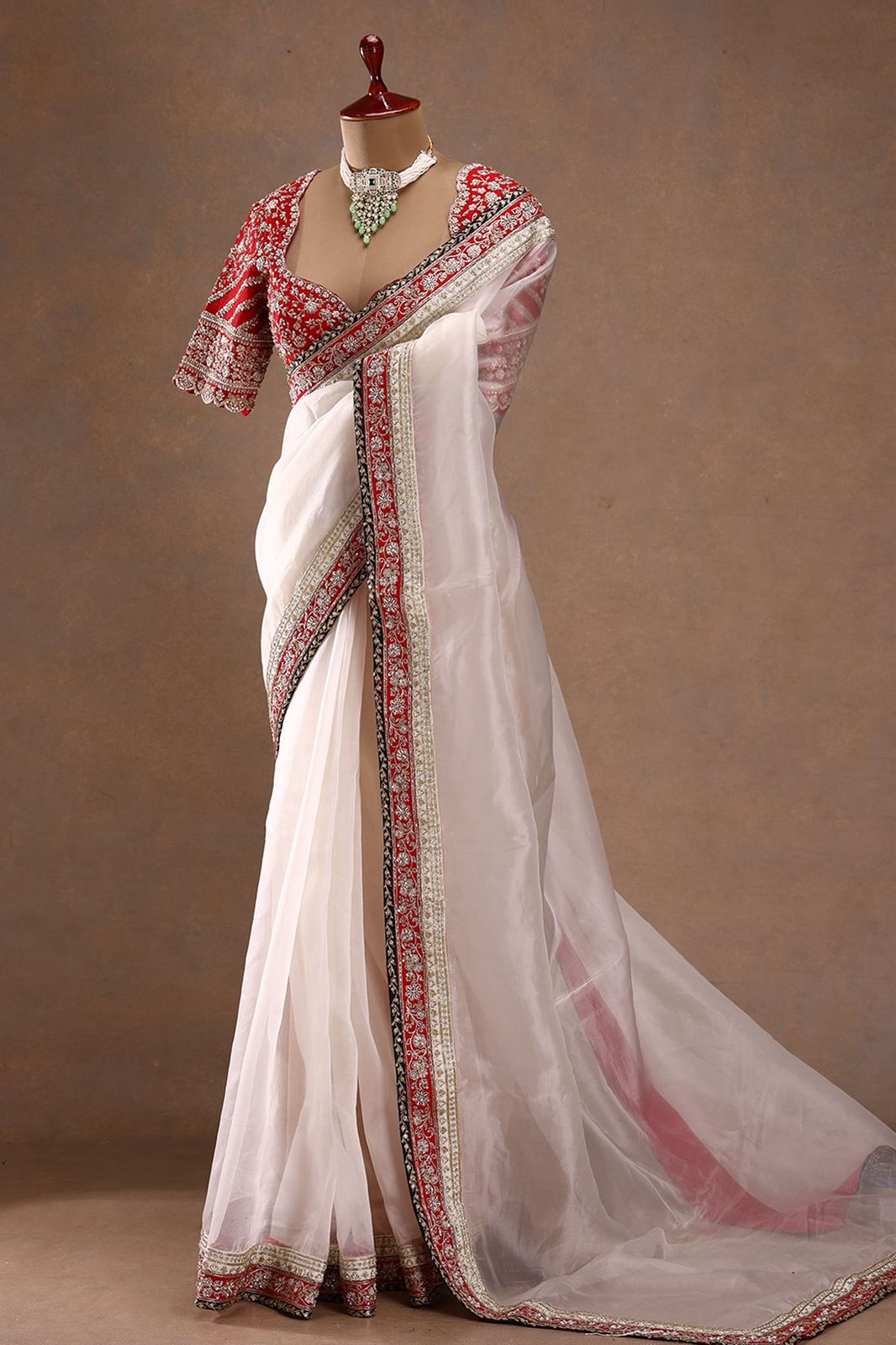 Off White Space Silk With Sequins Work Saree | Sarees, Bollywood Sarees, Creative Sarees, Designer Sarees, Embroidered Sarees, Ethnic Saree, Modern Digital sarees, Party Wear Sarees