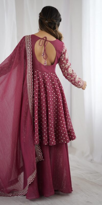 Onion Crunchy Silk Embroidery Work Salwar Suit | Jump Suits, Salwar suit, Casual Suits, Creative suits, Designer Suits, Palazzo Suits, Party Wear Suits, Patiala Suits, Straight Suits