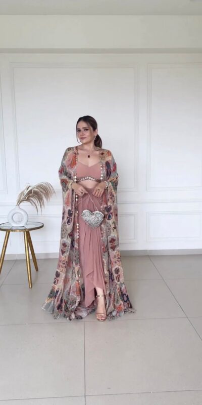 Onion Fiona Silk Printed Koti Suit | Jump Suits, Salwar suit, Casual Suits, Creative suits, Designer Suits, Palazzo Suits, Party Wear Suits, Patiala Suits, Straight Suits