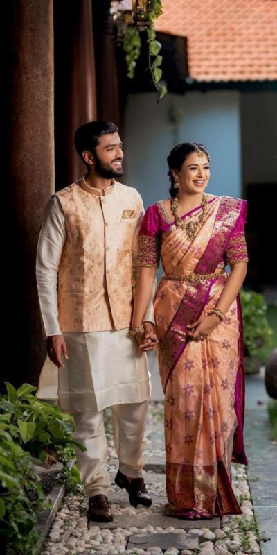 Peach Soft Lichi Silk With Lace Work Saree | Sarees, Bollywood Sarees, Creative Sarees, Designer Sarees, Embroidered Sarees, Ethnic Saree, Modern Digital sarees, Party Wear Sarees