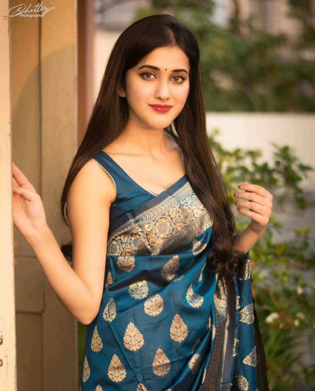 Peacock Blue Lichi Silk Rich Jacquard Work Saree | Sarees, Bollywood Sarees, Creative Sarees, Designer Sarees, Embroidered Sarees, Ethnic Saree, Modern Digital sarees, Party Wear Sarees