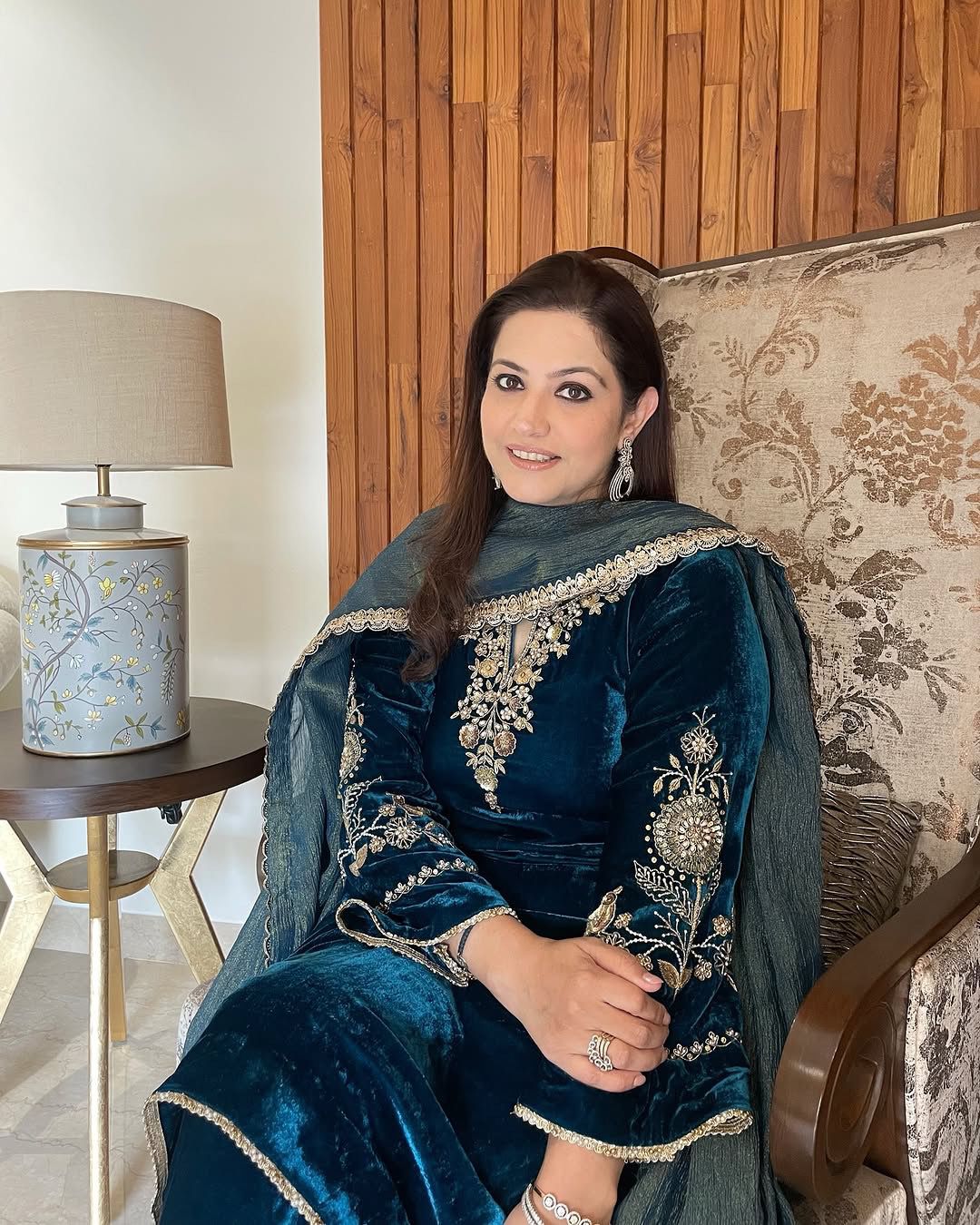 Peacock Blue Velvet Sequence Work Salwar Suit | Jump Suits, Tops & Bottoms, Track Suits, Salwar suit, Casual Suits, Creative suits, Designer Suits, Palazzo Suits, Party Wear Suits, Patiala Suits, Straight Suits, Trendy Wear