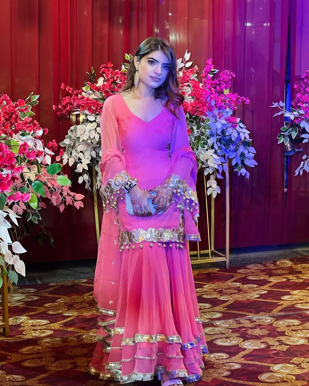 Pink Chinon Silk Embroidery Sequence Work Salwar Suit | Jump Suits, Salwar suit, Casual Suits, Creative suits, Designer Suits, Palazzo Suits, Party Wear Suits, Patiala Suits, Straight Suits