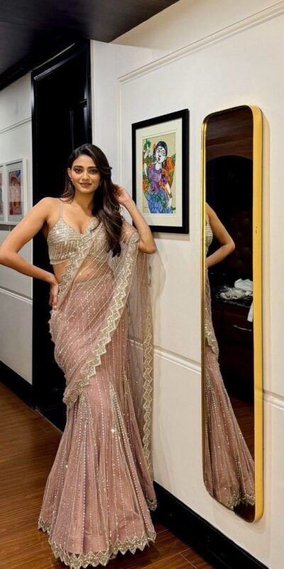 Pink Soft Butterfly Net Lehenga Saree | Lehenga, Bollywood Lehenga, Creative Lehenga, Designer Lehenga, Embroidered Lehenga, Party Wear Lehenga