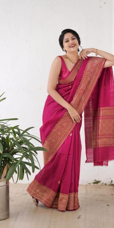 Pink Soft Lichi Silk All Over Saree | Sarees, Bollywood Sarees, Creative Sarees, Designer Sarees, Embroidered Sarees, Ethnic Saree, Modern Digital sarees, Party Wear Sarees