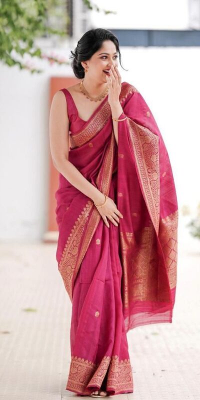 Pink Soft Lichi Silk All Over Saree | Sarees, Bollywood Sarees, Creative Sarees, Designer Sarees, Embroidered Sarees, Ethnic Saree, Modern Digital sarees, Party Wear Sarees