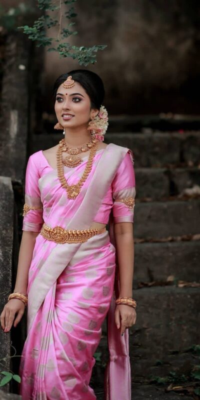 Pink Soft Lichi Silk All Over Work Saree | Sarees, Bollywood Sarees, Creative Sarees, Designer Sarees, Embroidered Sarees, Ethnic Saree, Modern Digital sarees, Party Wear Sarees