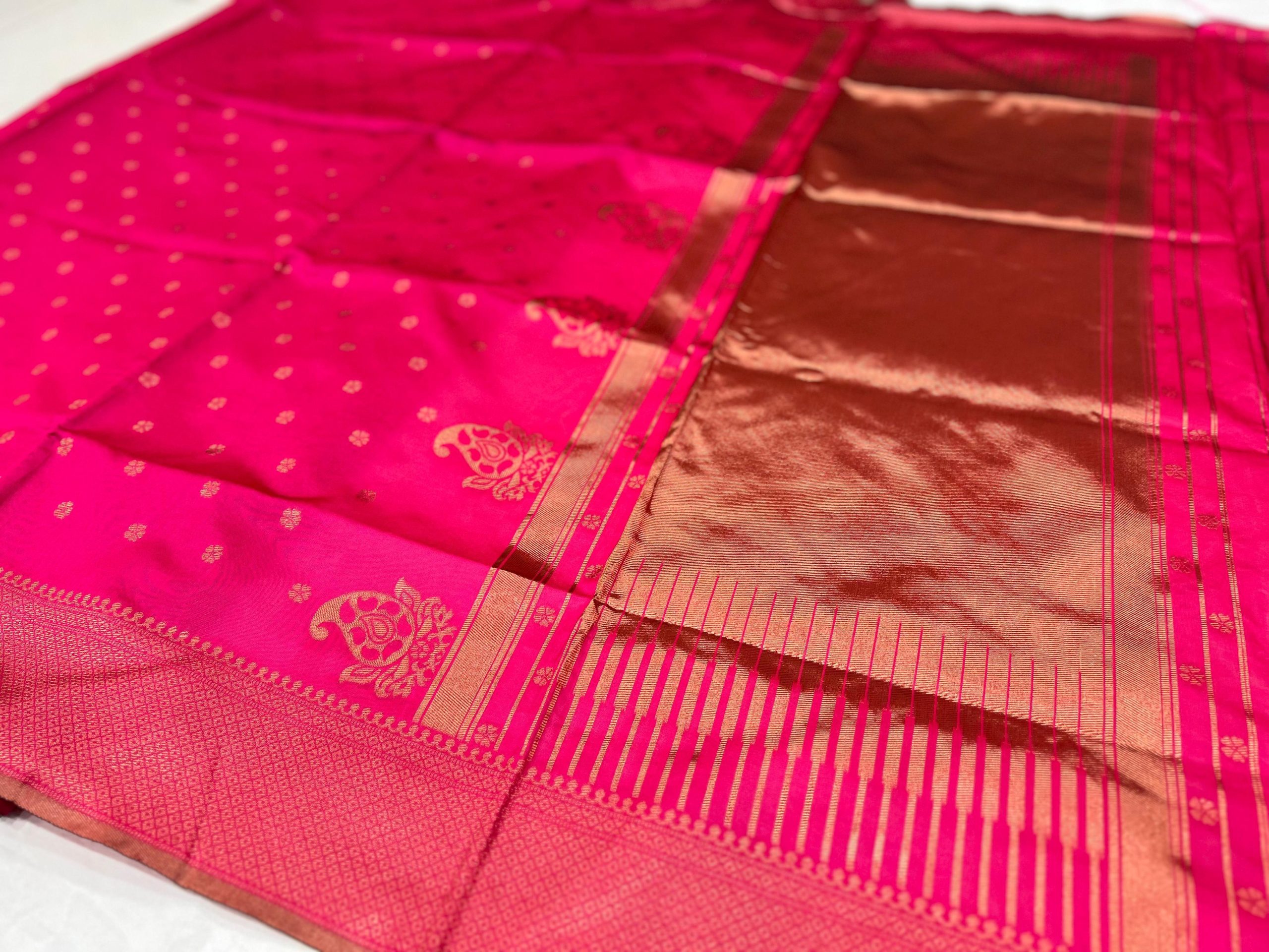 Pink Soft Lichi Silk With Lace Work Saree | Sarees, Bollywood Sarees, Creative Sarees, Designer Sarees, Embroidered Sarees, Ethnic Saree, Modern Digital sarees, Party Wear Sarees