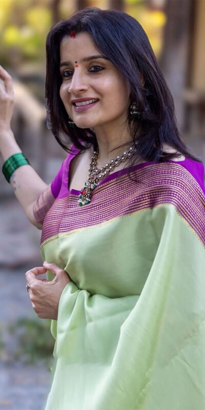 Pista Soft Lichi Silk Jacquard Border Saree | Sarees, Bollywood Sarees, Creative Sarees, Designer Sarees, Embroidered Sarees, Ethnic Saree, Modern Digital sarees, Party Wear Sarees