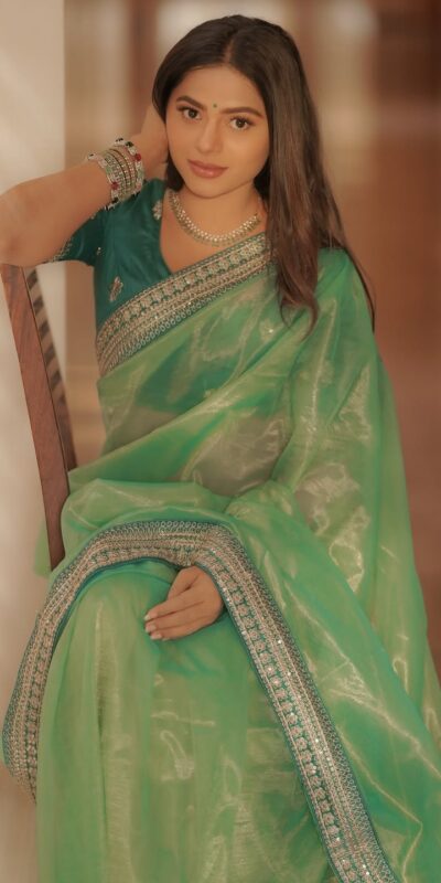 Pista Twill Net Sequins Embroidery Work Saree | Sarees, Bollywood Sarees, Creative Sarees, Designer Sarees, Embroidered Sarees, Ethnic Saree, Modern Digital sarees, Party Wear Sarees