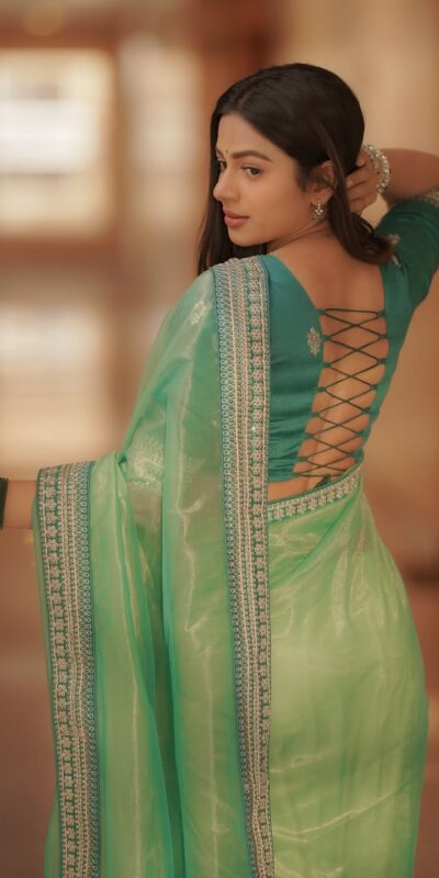 Pista Twill Net Sequins Embroidery Work Saree | Sarees, Bollywood Sarees, Creative Sarees, Designer Sarees, Embroidered Sarees, Ethnic Saree, Modern Digital sarees, Party Wear Sarees